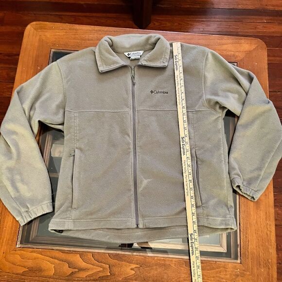 Columbia Large Tan CoatโJacketโFuzzyโWarm - Picture 8 of 16